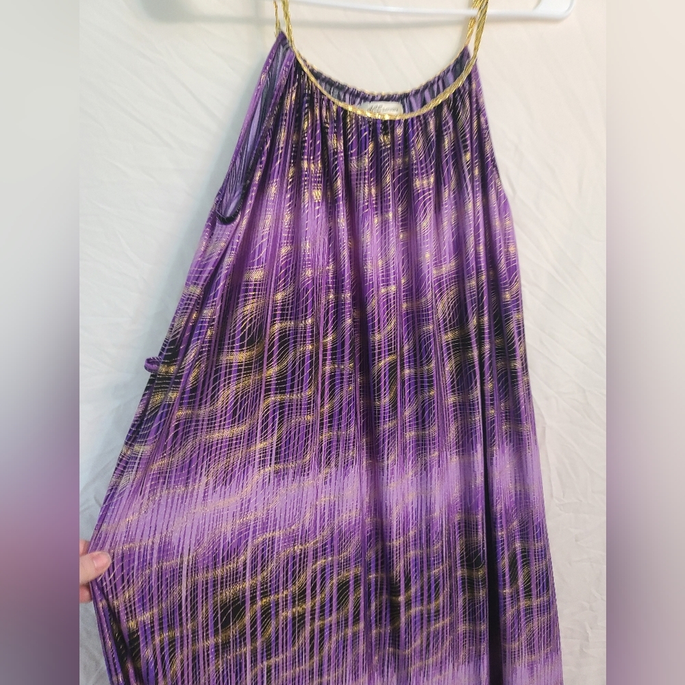 Ace Fasion purple dress
